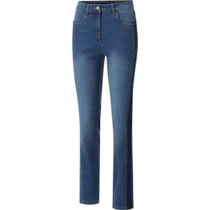 Dames High waist jeans in blue-bleached