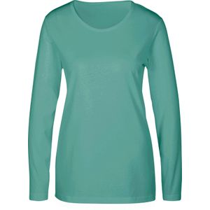 Classic Basics - Longsleeve - Salie - 100% Katoen - Ronde Hals - Lange Mouwen