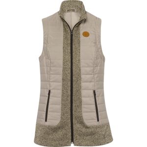 Dames Gilet in sesam