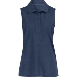 Shirttop in donkerblauw