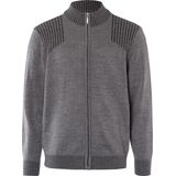 Vesten - Grijs - 100% Polyacryl - Lange Mouwen - Ritssluiting