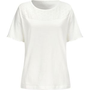 T-shirt - Ecru - 100% Katoen