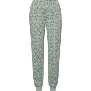 Dames Pyjama in kalkmint bedrukt