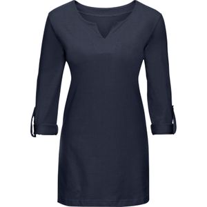 Unikleur Longshirt - Marine - 100% Katoen