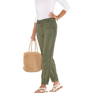 Classic Basics - Comfortbroek - Kaki - Stretchbroek