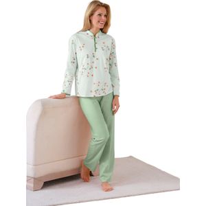 wäschepur - Pyjama - Lindegroen - Lange Mouwen - 100% Katoen