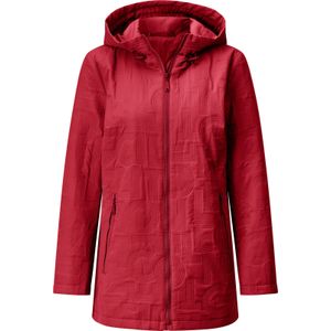 Jack - Licht Gewatteerd - Reliëfletterdessin - Met Capuchon - Tussenjas