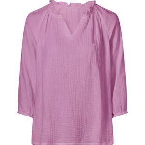 Dames Comfortabele blouse in orchidee