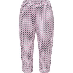 Capri - Effen Pyjama - Stipjespatroon - Ronde Hals - Comfortband