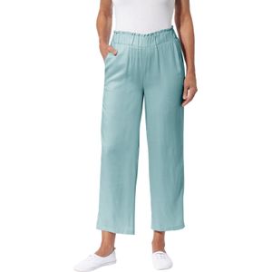 Dames - Capri Broek - Mint - 7/8 - Viscose in ECOVERO-kwaliteit