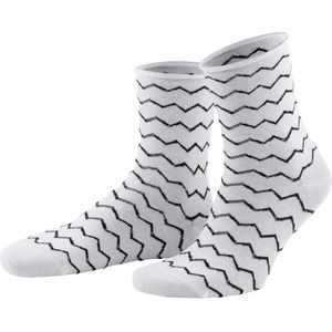Dames Sokken in wit/zwart