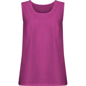 Top met bandjes in fuchsia