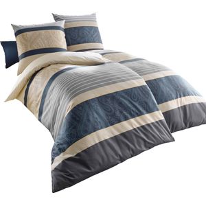Bedtextiel in beige