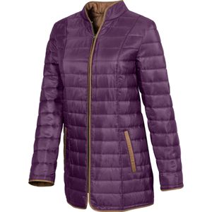 Classic Basics - Gewatteerde Jas - Pruim - Ruimvallend