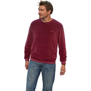 Heren Nicky-pullover in aubergine