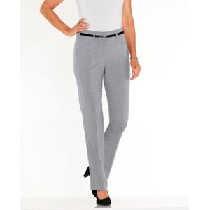 Classic Basics - Pantalon - Grijs mêlee - Met Vouw