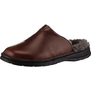 Heren Pantoffels in roodbruin