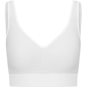 Dames Comfortbeha zonder beugel in wit