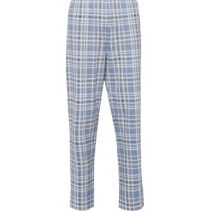 Heren Pyjama in bleu/ecru geruit