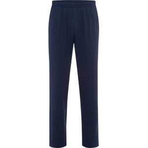 Pyjama - Strepenprint - Effen Achterpand - Geribde V-hals - Single-jersey