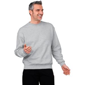 Sweatshirt in grijs gemêleerd