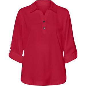 Dames Comfortabele blouse in rood