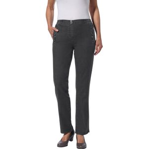 Dames jeans in black denim