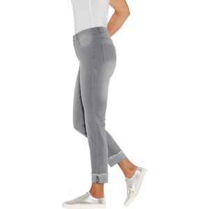 Jeans - 7/8 - Lichte Wassing - Verstevigde Band - Franje Met Glittersteentjes