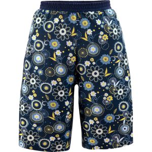 Dames Pyjama-Broek in donkerblauw geprint