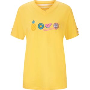 Pyjama - 2 Stuks - Gestreept en Effen - Capribroek - Zachte Single-Jersey