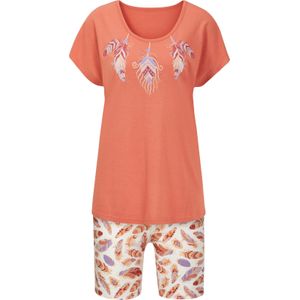 Shortama - Gedessineerd - Korte Broek - Single-Jersey - Comfortband