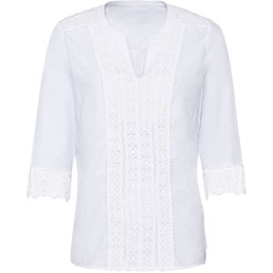 Dames Comfortabele blouse in wit