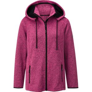 Fleecejack - Contrastkleurige Capuchon - Antipilling - Zacht - Casual