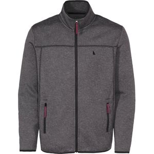 Heren Fleecevest in antraciet gemêleerd