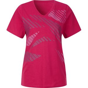 Dames Vrijetijdsshirt in pink geprint