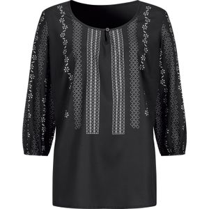 Blouse - Gebloemd - Meerkleurig - 100% Polyester