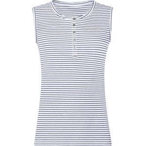 Dames Top in marine gestreept