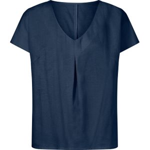 Dames Comfortabele blouse in donkerblauw