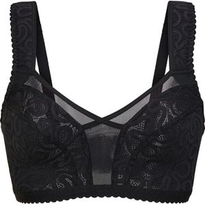Wäschepur - SPINELL - Bralette - Zwart - Kant en Mesh