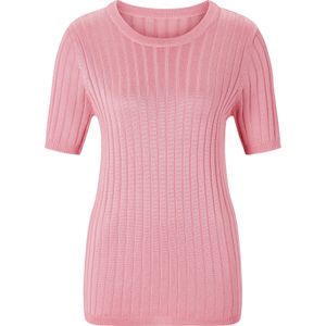 Dames Pullover met korte mouwen in roze