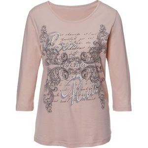 Gedessineerd - Longsleeve - Rosé - 100% Katoen
