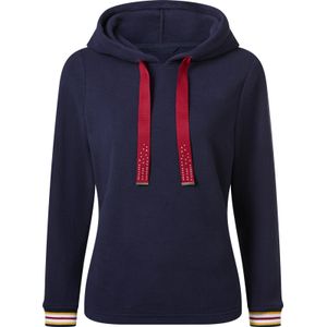 Dames Fleeceshirt in marine