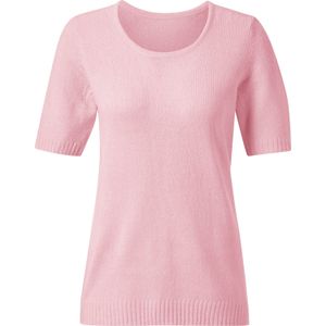 Dames Pullover met ronde hals in roze