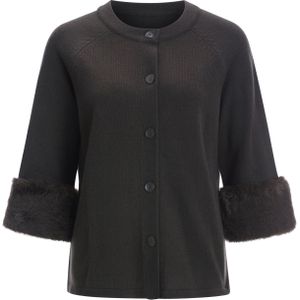 Dames Vest in grafiet