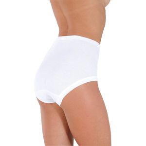 Wäschepur - Tailleslip - Hoge Taille - Fijnrib - Verwisselbaar Elastiek