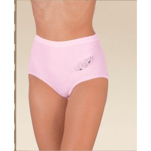 Dames Slip in bleu + roze