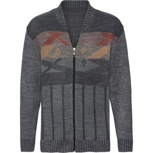 Vesten - Grijs Mêlee - 100% Polyacryl - Lange Mouwen - Ritssluiting