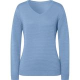 Gebreide Trui - Ijsblauw - 100% Polyacryl