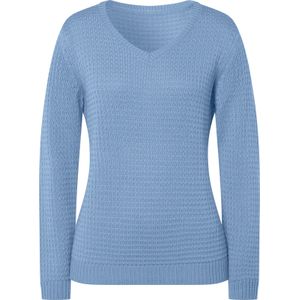 Gebreide Trui - Ijsblauw - 100% Polyacryl
