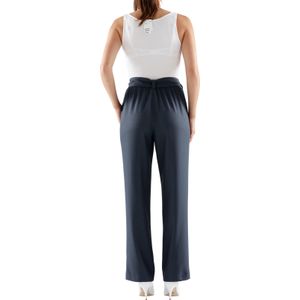 Dames Palazzo-broek - Marine - Pantalon